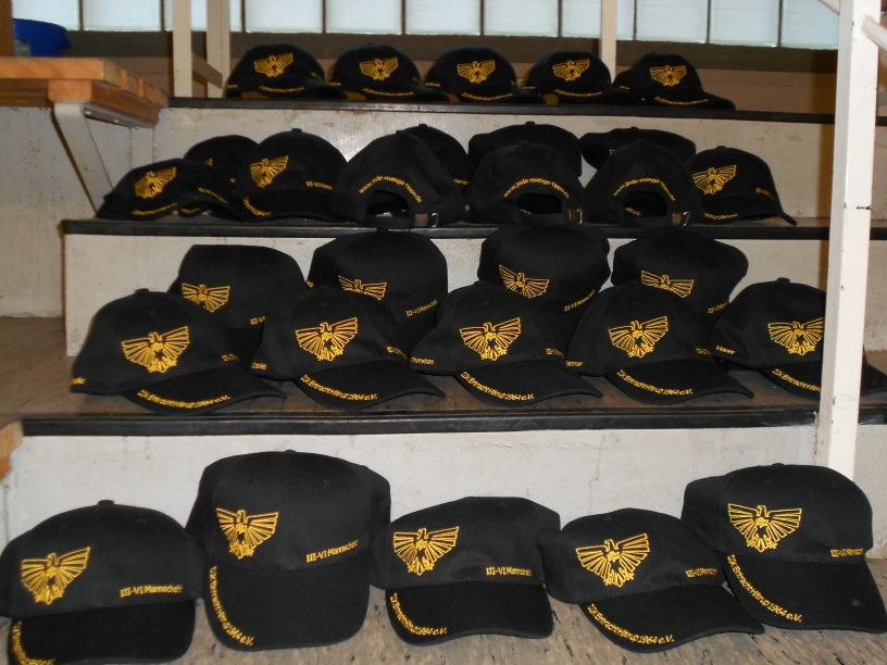 Basecaps 3. - 6. Herren von Eintracht Hiltrup im Mai 2014