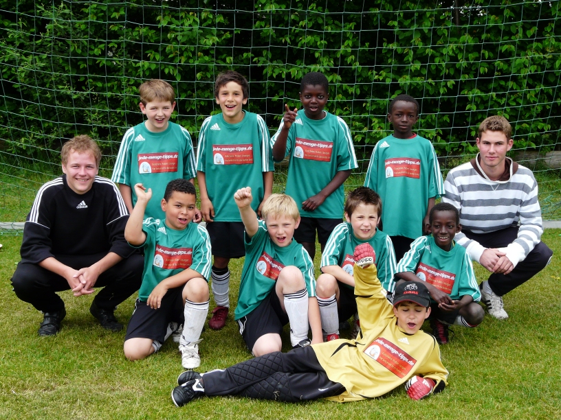 Fussball U9/1 von Westfalia Kinderhaus im Mai 2008
