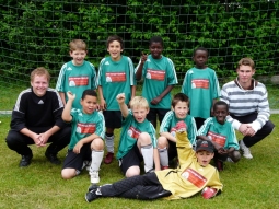 Fussball U9/1 von Westfalia Kinderhaus im Mai 2008