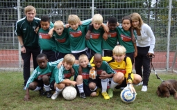 Fussball U11/1 von Westfalia Kinderhaus im September 2009