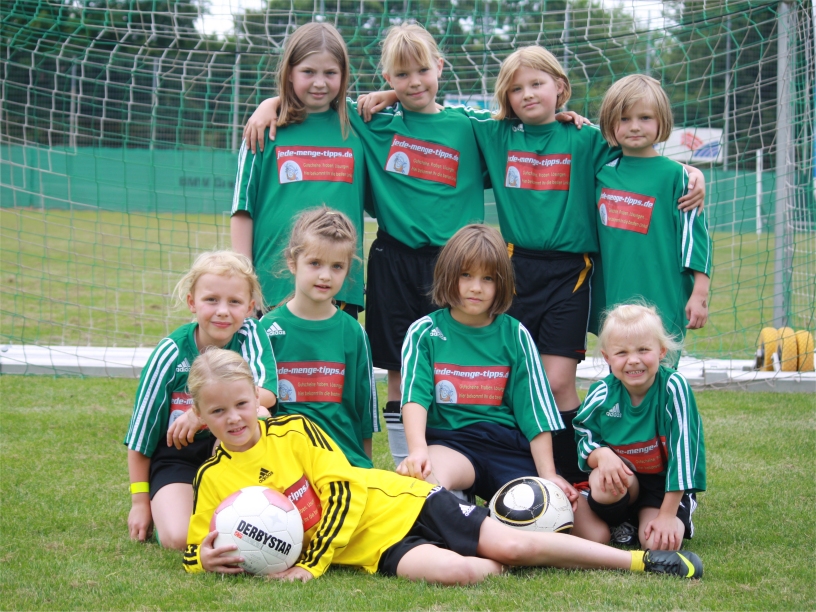 Fussball U9 von Westfalia Kinderhaus im Juli 2013