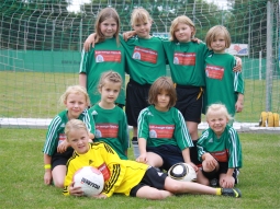 Fussball U9 von Westfalia Kinderhaus im Juli 2013