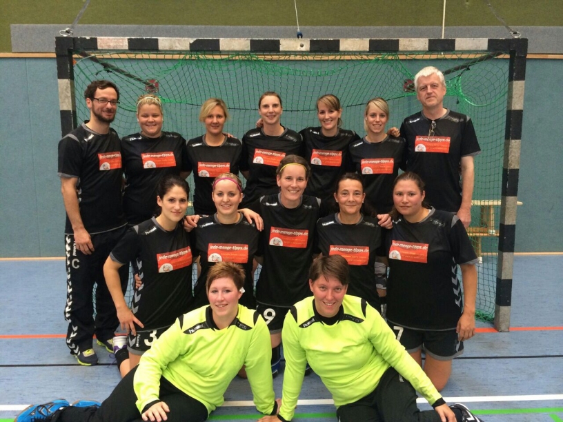 Handball 1. Damen von Eintracht Hiltrup im September 2014